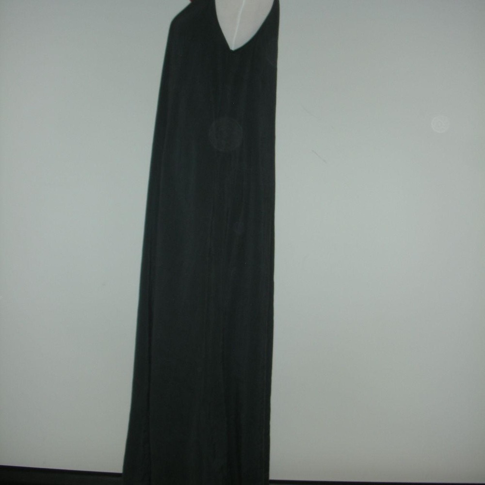 Zara Black Maxi Dress Minimalist Sleeveless Pocket Dress European Chic Small‎ - Picture 3 of 8